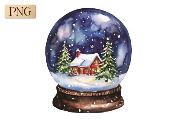 Christmas Eve Snow Globe PNG 7 Review