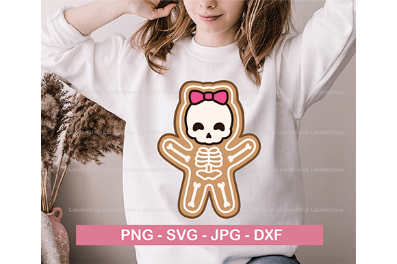 Gingerbread Skeleton SVG, Christmas SVG: A Designer's Review of Festive Illustrations