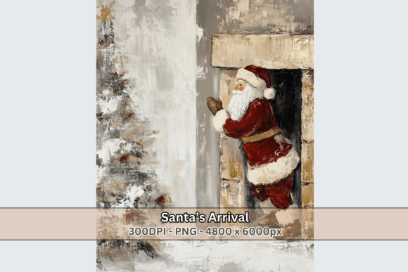 Santa s Arrival Christmas Holiday Art: A Designer's Real-World Review